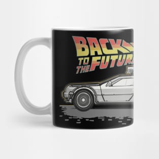 Back to the Future Delorean Mug